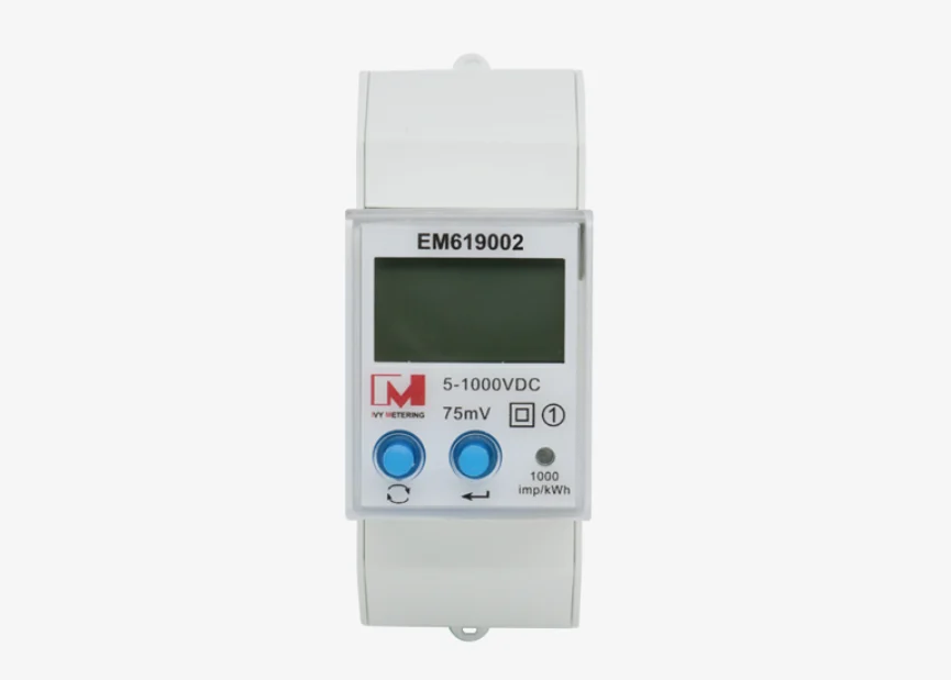 EM619002 150A 48V 60V Solar Bi directional Meter RS485 DC Voltage Energy Monitor for Battery System